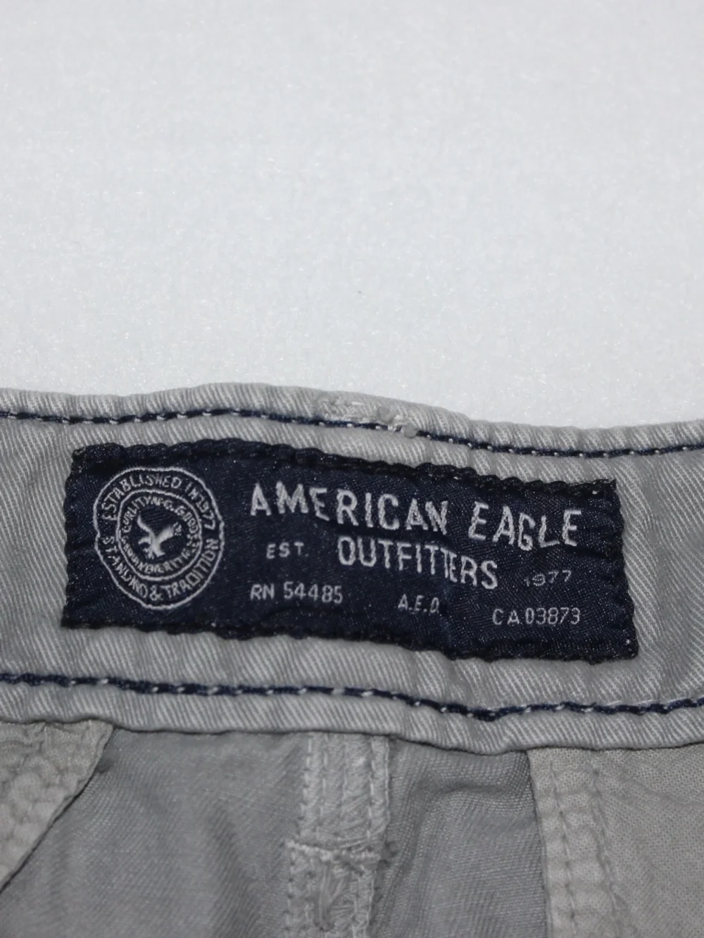 American Eagle Chinos Gray Classic Shorts 30